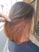 ルーナヘアー(LUNA hair) 『京都ルーナ』インナー×バレンシア×白髪染め×ベージュ
