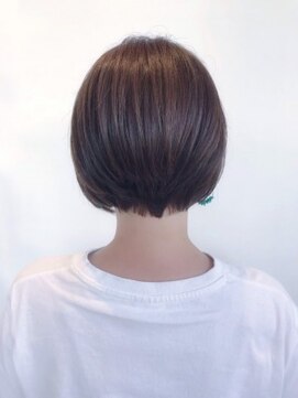 トータルビューティーハウス フラップ ミチ 野田店(total beauty house flap MICHI) 丸みショート