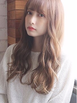 チョビー 銀座(chobii) 道村/デジタルパーマ/斜めバング/ブランジュ/ハイライト/