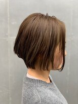 オースティン 門前仲町(AUSTIN)&nbsp;大人かわいい前髪セシルカットココアブラウンフリンジウェーブ