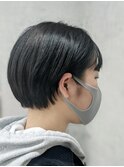 黒髪丸めショート【中谷ユウ】
