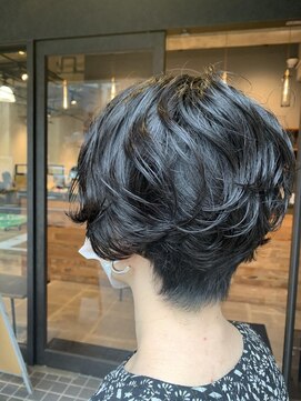 スーリール 博多店(Sourire) クールショート×春パーマ