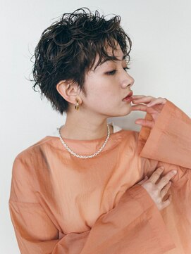 ピズム(PISM) カーリークールショート／マロンベージュ