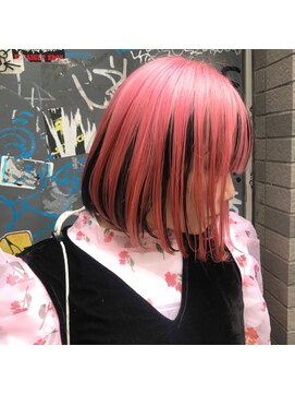 インク 渋谷(INK.) ボブ/フェザーバング/大人かわいい/グラデハイライト[渋谷]