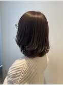 ナチュラルブラウンボブ
