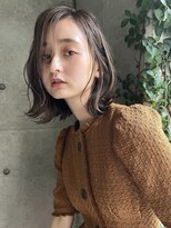 フィエルウメダ(Fier umeda)&nbsp;梅田駅/【Fier collection】耳掛けロブ×ラベンダーグレージュ☆