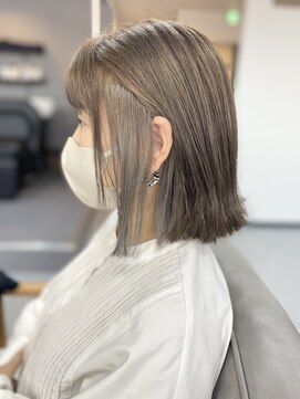 リュクレア(Luclea) インナーカラー★シルバーグレー