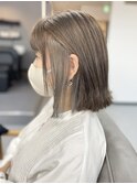 インナーカラー★シルバーグレー