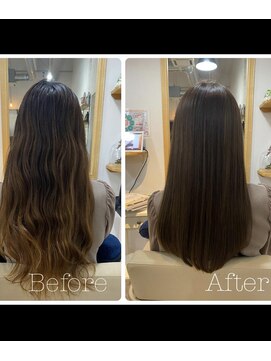 ルスリー 登米店(Lsurii) 髪質改善カラー