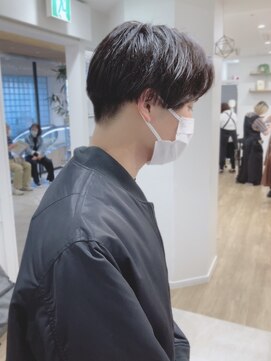 モリオフロムロンドン 松戸店(Morio from London) 【松戸 岩口】黒髪タイトハンサムショート