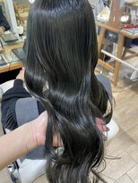ネオリーブ チロル 横浜西口店(Neolive CiroL.) ダークグレージュカラー　艶髪　韓国風 上品カラー