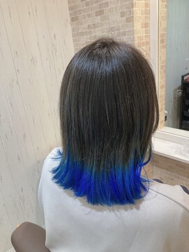 ヘアーメイク バレンタイン(hair make valentine) 毛先アクセントカラー