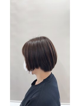 ヘア プロデュース アイモ(Hair Produce Aimo) 時短で決まる☆ナチュラルショートボブ