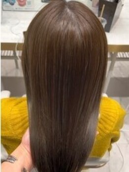 ビューティーコネクション ギンザ ヘアーサロン(Beauty Connection Ginza Hair salon)の写真/"Beauty Connection Ginza"の髪質改善ストレートが◎こだわりの上質TRもプラスで思い通りの艶と指通りに！