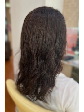 アークスヘアー 透明感♪髪質改善カラー小顔艶感ココアブラウン