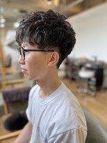 フォワヘアー(foi hair) 波巻きマッシュパーマ束感ショートMEN’S HAIR　9