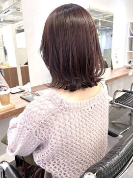 オウル(Owll) *艶髪ピンクラベンダー×シークレットレイヤーボブ*