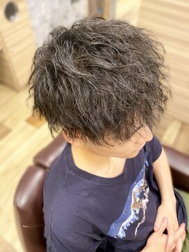 銀座マツナガ 神田店 20代30代◎セット時短！ツーブロ刈り上げツイストスパイラル