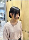 10代/20代/30代/ボブ/顔周りウルフ/インナーカラー/小顔
