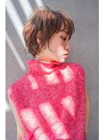 レゴ(REGO) ショート＃ホワイトグレージュミニウルフチェリーブラウン