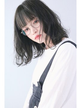 オーイット(ooit) ＊暗髪オリーブカラー×リラックスウェーブヘア＊