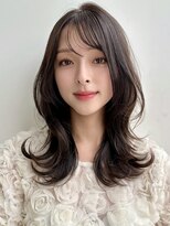 バイオレットジェム(Violet`jem)&nbsp;くびれヘアレイヤーカット小顔ヘアココアブラウンRI-39