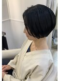 20代30代40代　似あわせショート　バングあり