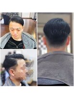 ムクヘアー(MuKuHair)&nbsp;ツーブロック七三サイドパート