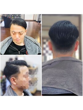 ムクヘアー(MuKuHair) ツーブロック七三サイドパート