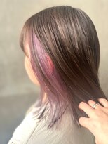 マム(mamu)&nbsp;ピンクラベンダー/インナーカラー