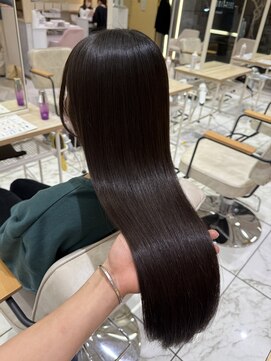 ゼスト フィーノ(ZEST fino) メルティカラーフェミニンロング似合わせカット髪質改善縮毛矯正