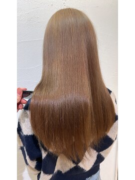 アジールヘア 所沢プロペ通り店(agir hair) アッシュブラウンブリーチミルクティーメルティカラー所沢