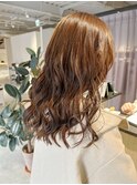 メルティカラー フェミニンロング 似合わせカットウェーブ