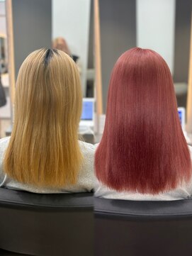 ラピステン 福岡天神 大名店(Lapis) ピンクブラウン