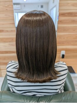 リース(Wreaths)の写真/【大野城】Hair cottage Wreathsで、髪本来の美しさを取り戻す特別な時間をお過ごしください☆