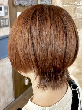 マギーヘア(magiy hair) magiyhair【hide】クラゲ×ウルフカット×秋オレンジ