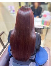 【こだわりの暖色カラー】潤いと艶が際立つ髪質改善×暖色系カラーの提案【石賀早紀】