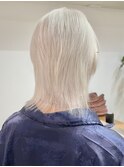 !ホワイトカラーダブルカラーハイトーンカラーケアブリーチ#原宿