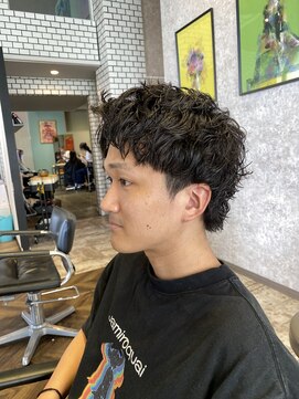 ステレオ ヘアデザイン 安城店(STEREO HAIR DESIGN) ナチュラルショート×ソフトツイスト（7月）