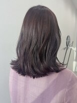 リス バイ ソヨン(Lis by SOYON)&nbsp;黒髪/グレーベージュ/レイヤーロング/前髪パーマ/髪質改善