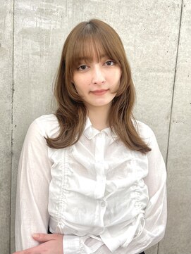 ロンド レグリーズ 立川(Lond leglise) 暗めカラー/ブリーチなし/マロンベージュ/くすみベージュ/立川