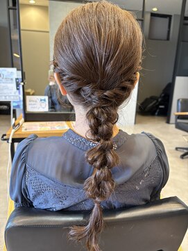 アチーブリス(achieve Liss) 編みおろし