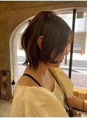 千葉駅オリーブグレーココアベージュ小顔