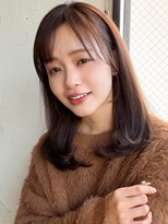 アグノス 青山(Agnos) 美髪薄めバング20代30代40代◎結べるボブうるツヤ斜めバング