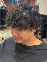 ジェットブラックキューサンロク(JET BLACK 936)&nbsp;ライトボリューム・ツイスパカスタムパーマ