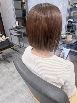 ヘアメイク リヴ(Hair Make Liv) 僕の定番切りっぱなしボブ