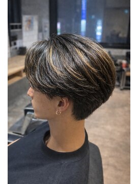 エイトメン 池袋店(EIGHT MEN) 【毛流れで魅せる、品のあるセンターパート】