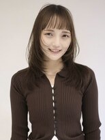 イル(ill) たっぷりロングレイヤースタイル ワンカール 簡単スタイリング