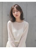 柔らかく魅せる春のナチュラルレイヤーボブ20代30代40代