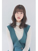 フェイス 港南台店(FACE。) 大人ミディアム/レイヤー/透明感カラー/似合わせカット